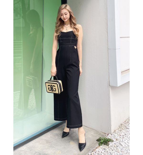 GYDA「サイドOPENワイドロンパース」|オールインワン|