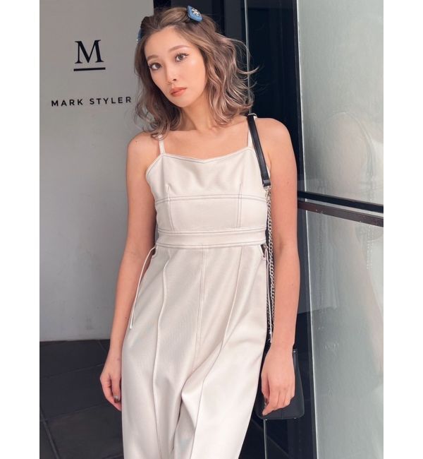 GYDA「サイドOPENワイドロンパース」|オールインワン|