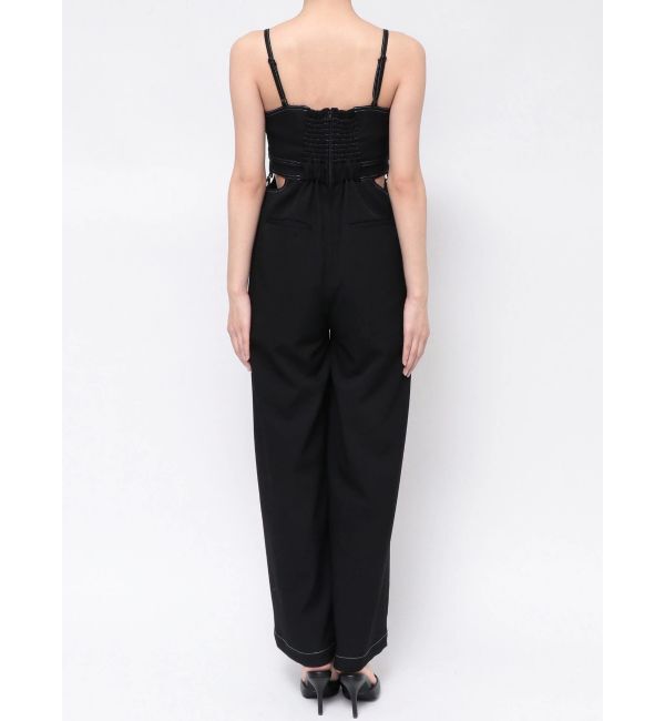 GYDA「サイドOPENワイドロンパース」|オールインワン|