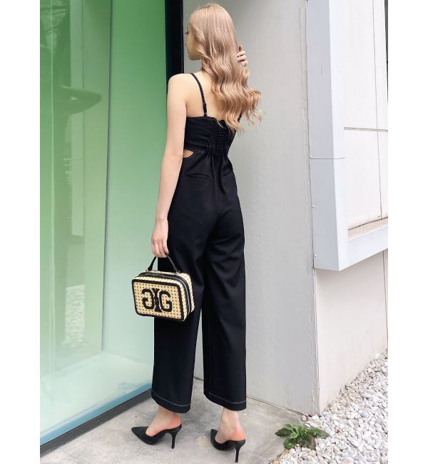 GYDA「サイドOPENワイドロンパース」|オールインワン|