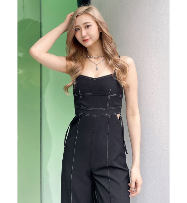 GYDA「サイドOPENワイドロンパース」|オールインワン|