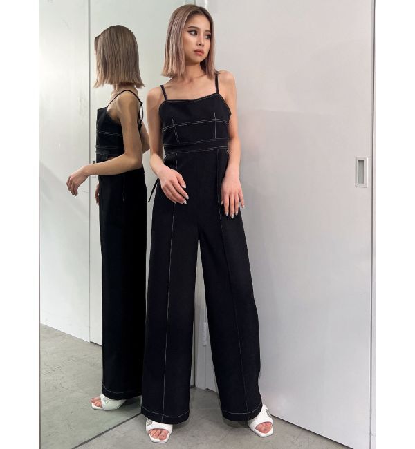 GYDA「サイドOPENワイドロンパース」|オールインワン|