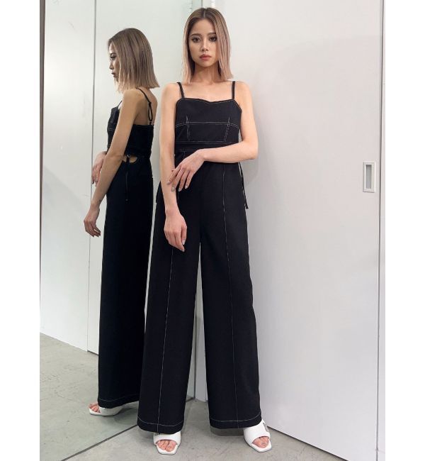 GYDA「サイドOPENワイドロンパース」|オールインワン|