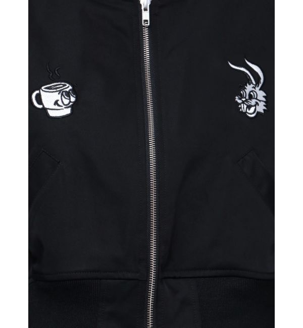 GYDA「NO COFFEE NO GYDAショートMA1」|ブルゾン・スタジャン|