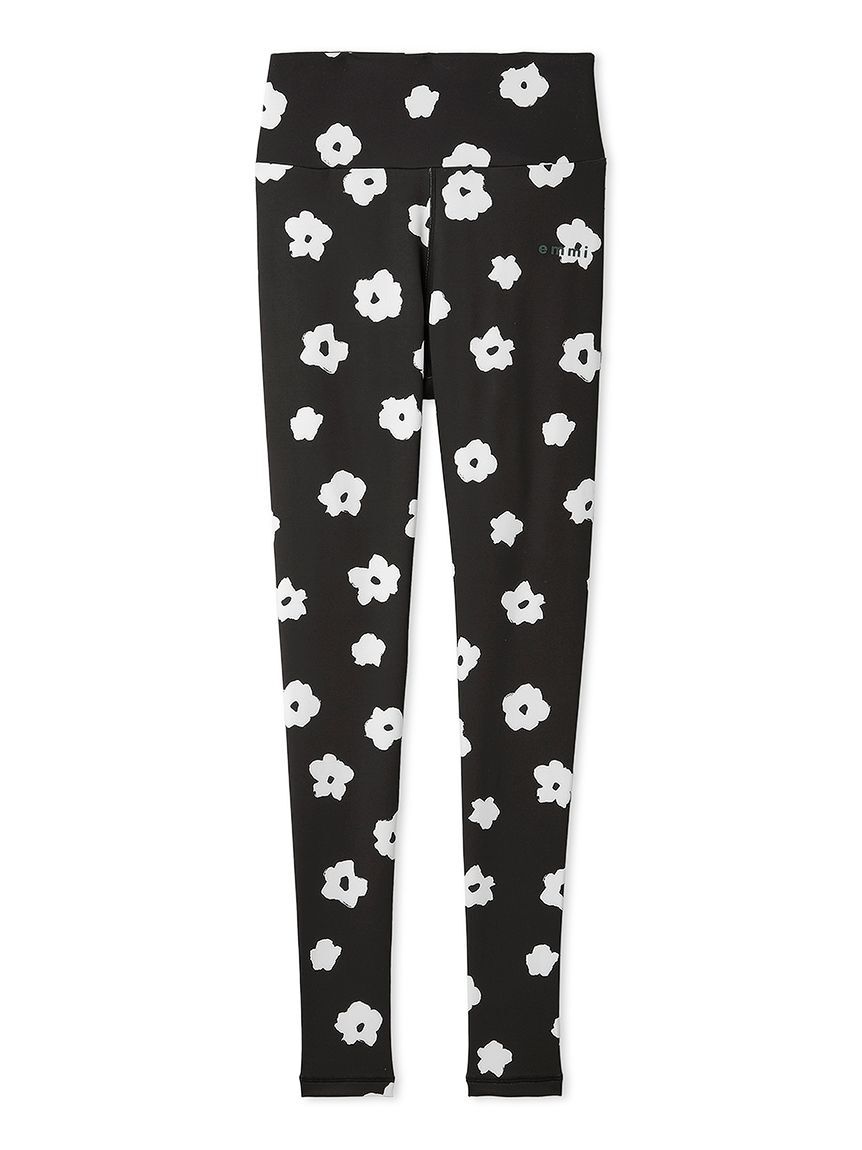 emmi yoga「カモミール柄レギンス」|スカート|