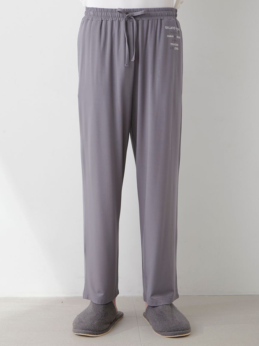 GELATO PIQUE HOMME「【HOMME】カラーワンポイントロングパンツ」|ルームウェア|