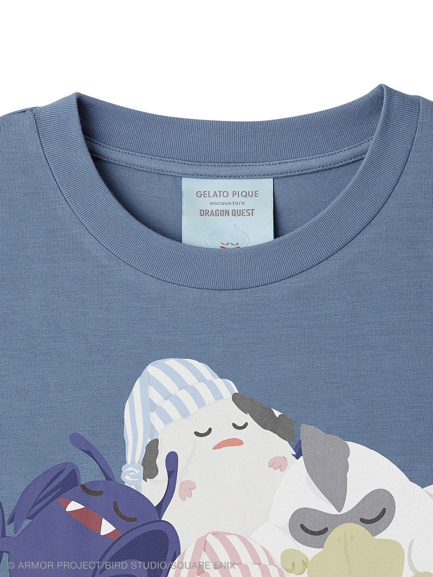 GELATO PIQUE HOMME「【ドラゴンクエスト】【メンズ】スリーピングモンスターワンポイントロンT」|ルームウェア|