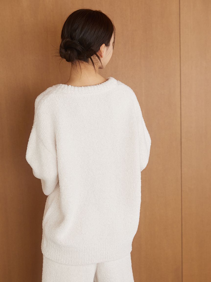 gelato pique「メランジストロベリージャガードプルオーバー」|ルームウェア|