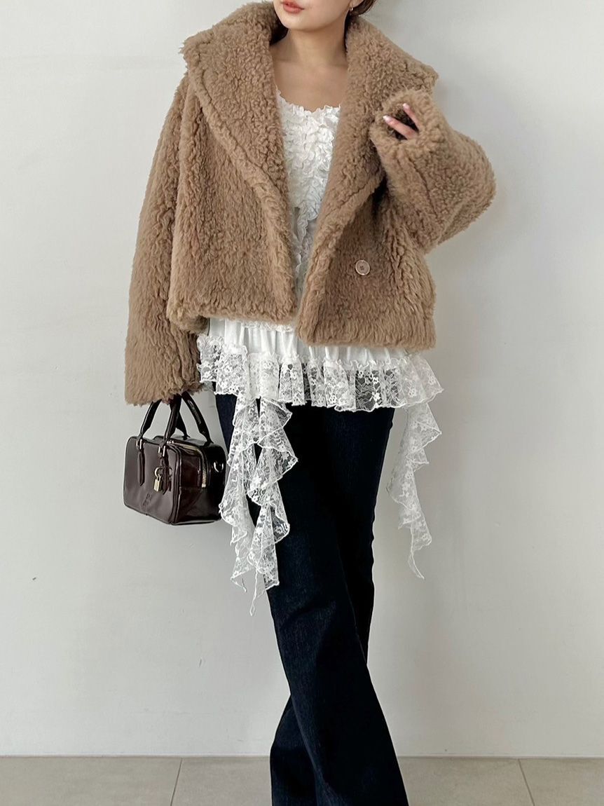 SNIDEL「【STYLEUPPANTS】ハイウエストフレア」|チノ|