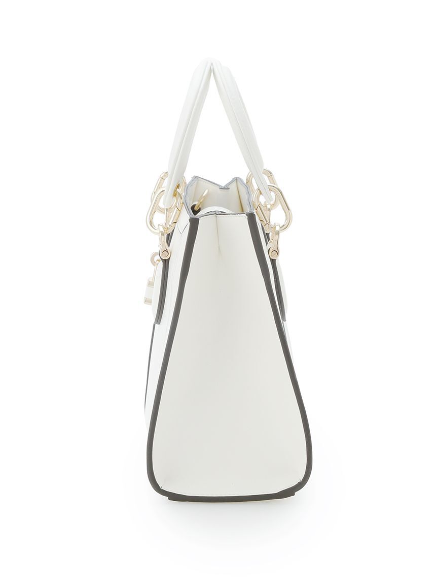 SNIDEL「スクエアパッドロックバッグ」|ハンドバッグ|