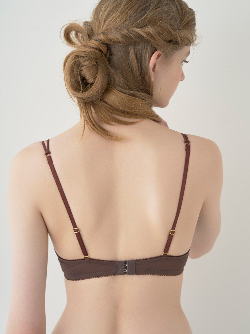 LILY BROWN Lingerie「【LILY BROWN Lingerie】ハート エンブロイダリーレース  エフォートレシー ブラ」|インナー|