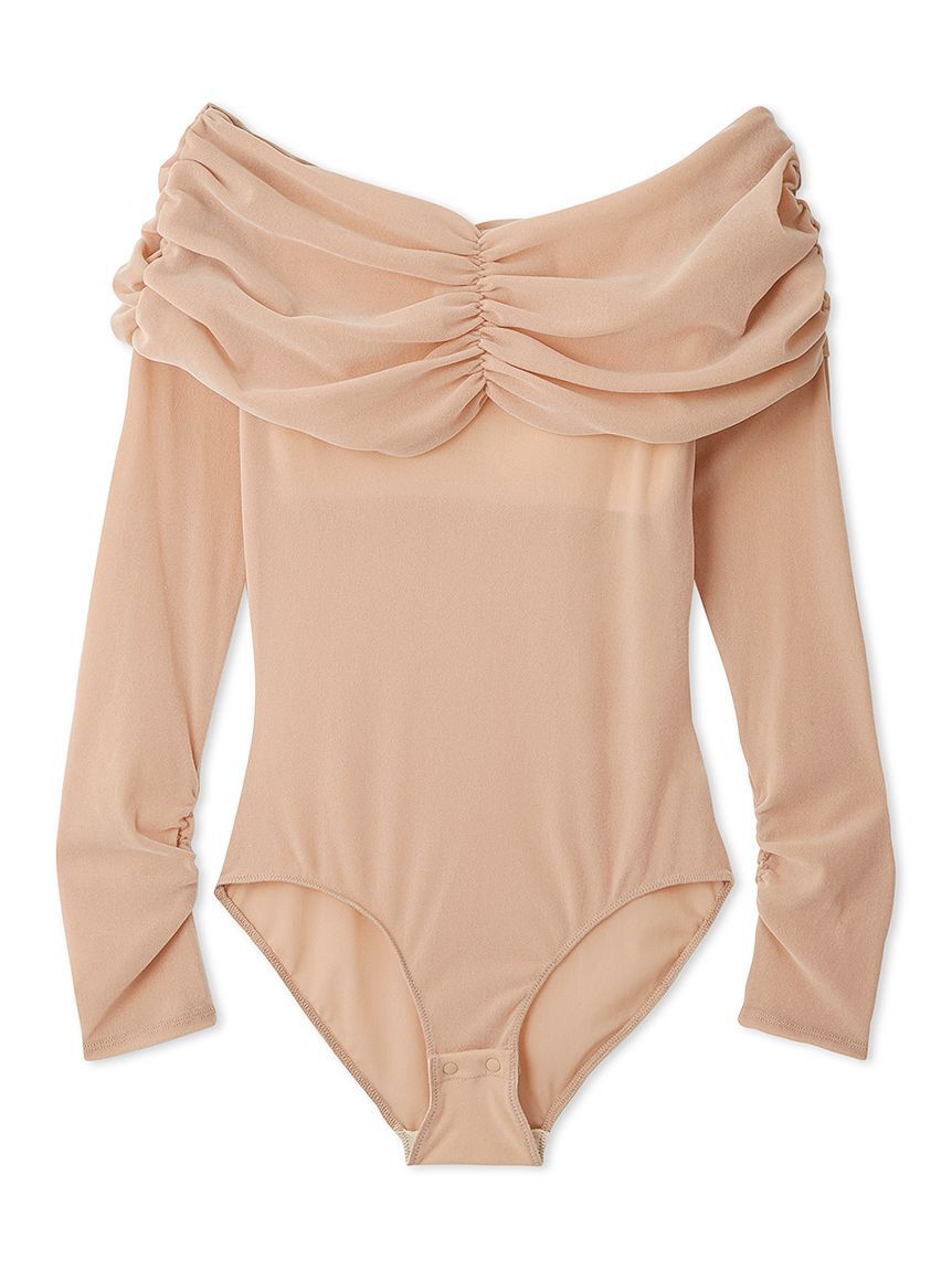 LILY BROWN Lingerie「【LILY BROWN Lingerie】カップインオフショルダーボディ」|Tシャツ・カットソー|