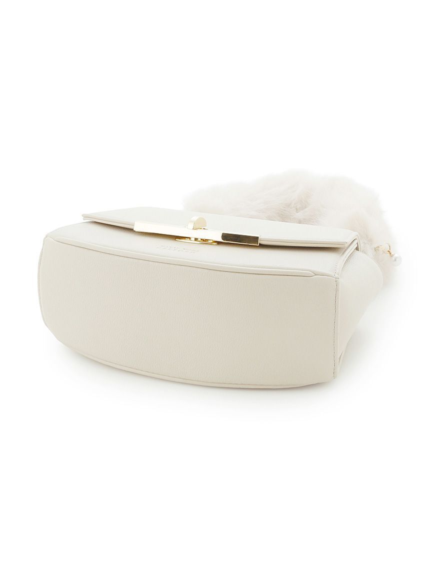 CELFORD「【HANAE MORI&times;CELFORDコラボ】フェイクファーハンドルカバーハンドバッグ」|ハンドバッグ|