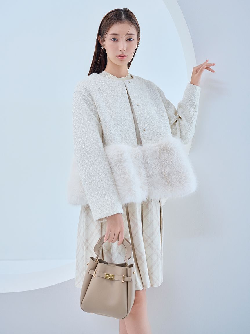 CELFORD「プリーツニットワンピース」|ワンピース|