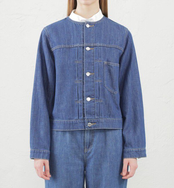 MACKINTOSH PHILOSOPHY「コットンリネンデニムジャケット」|ブルゾン・スタジャン|