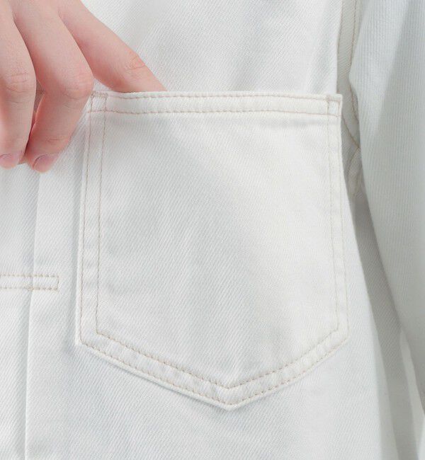 MACKINTOSH PHILOSOPHY「ホワイトデニムジャケット」|ブルゾン・スタジャン|