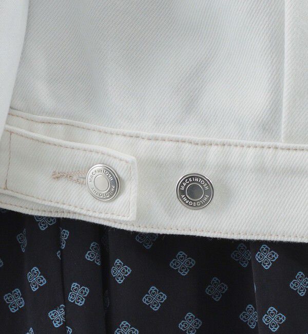 MACKINTOSH PHILOSOPHY「ホワイトデニムジャケット」|ブルゾン・スタジャン|