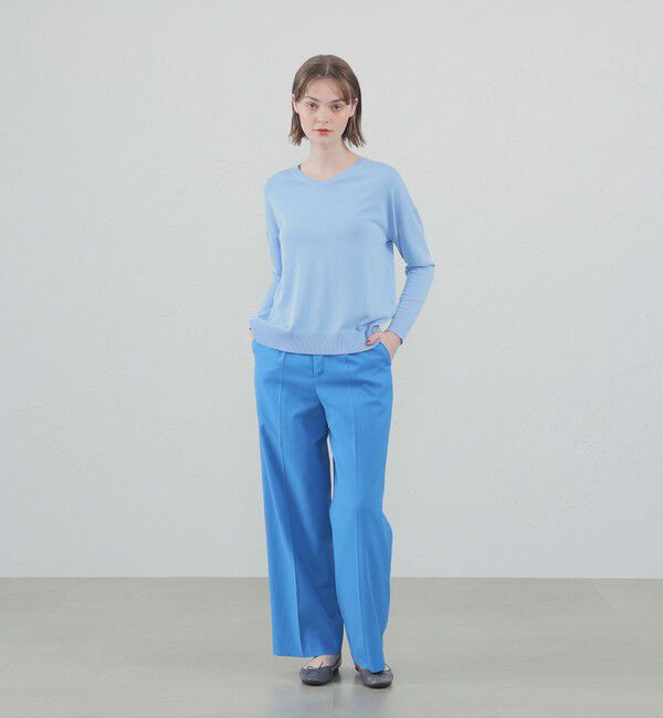 MACKINTOSH PHILOSOPHY「【2024年春夏モデル】ドライオックスフォードワイドパンツ」|その他|