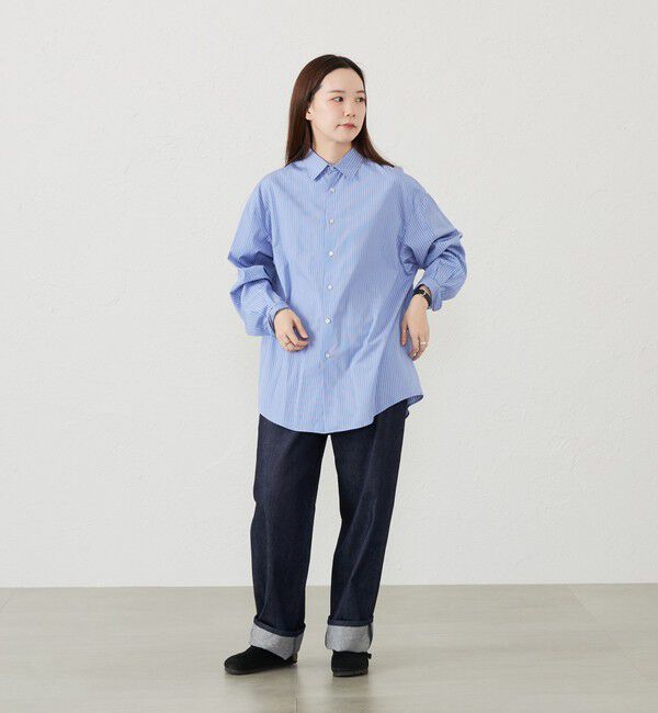 MACKINTOSH PHILOSOPHY「GREY LABEL 【THOMAS MASON】レギュラーカラーシャツ」|シャツ・ブラウス|