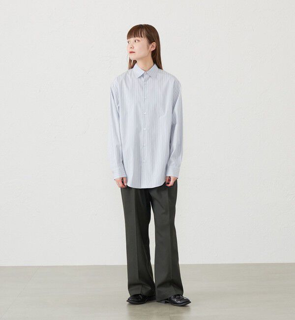 MACKINTOSH PHILOSOPHY「GREY LABEL 【THOMAS MASON】レギュラーカラーシャツ」|シャツ・ブラウス|