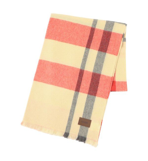 MACKINTOSH PHILOSOPHY「ウォッシャブルカシミヤブロックチェックストール」|ストール|