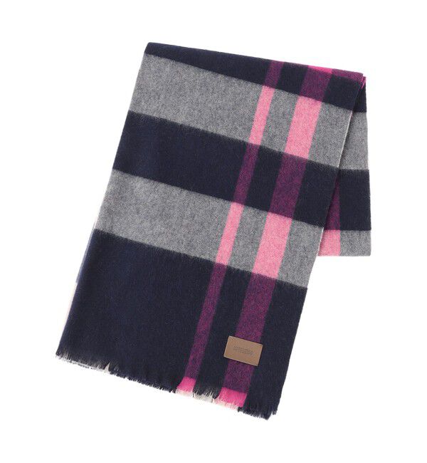 MACKINTOSH PHILOSOPHY「ウォッシャブルカシミヤブロックチェックストール」|ストール|