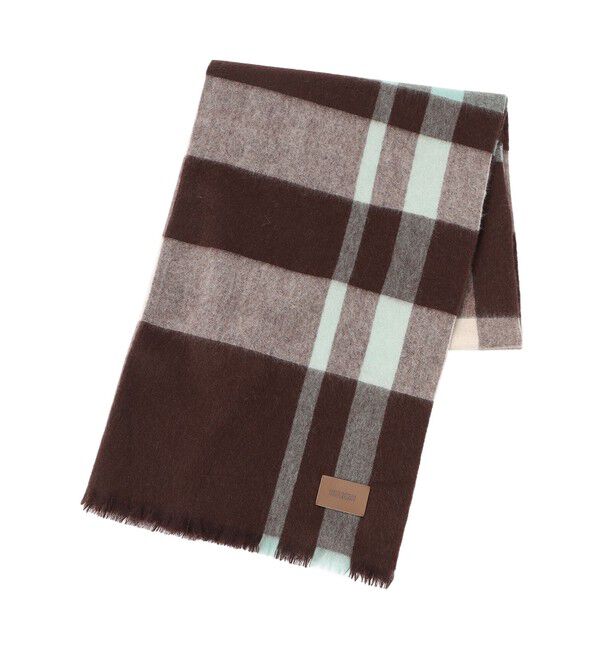 MACKINTOSH PHILOSOPHY「ウォッシャブルカシミヤブロックチェックストール」|ストール|