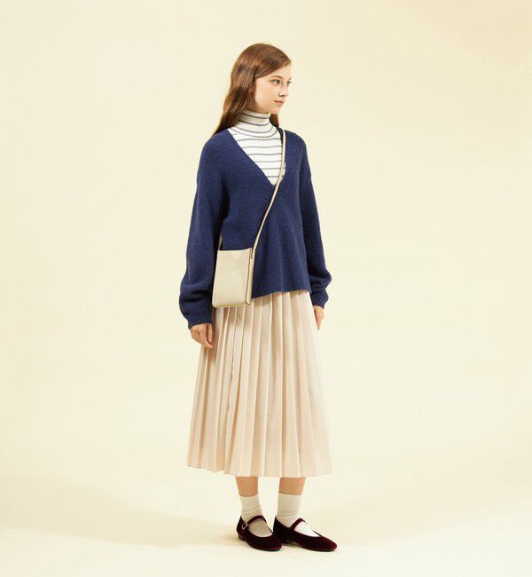 MACKINTOSH PHILOSOPHY「フラッフィーVネックニットプルオーバー」|ニット・セーター|