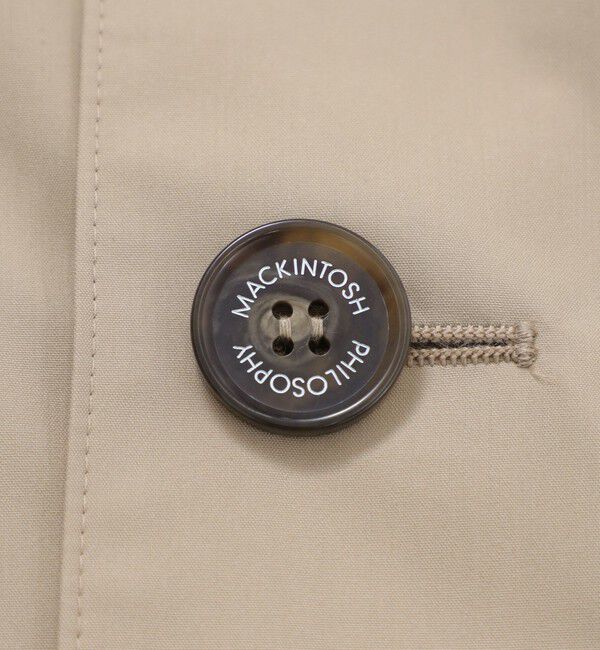 MACKINTOSH PHILOSOPHY「WELLINGTON（ウェリントン）short レインウェザークロス」|ステンカラーコート|