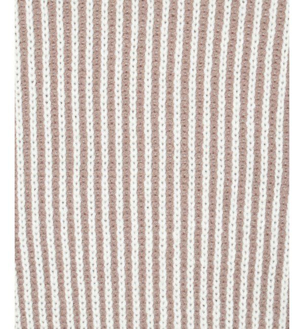 ikka「ストライプジャガードプルオーバー」|プルオーバー|