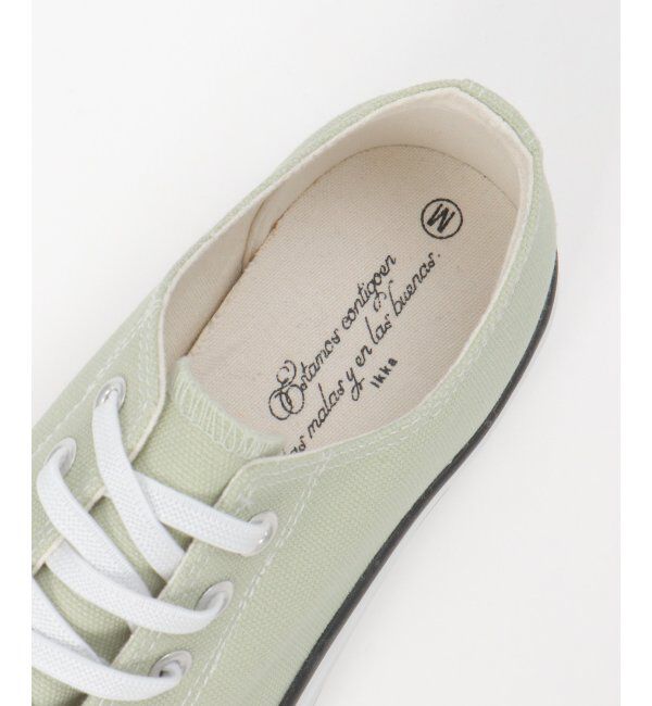 ikka「撥水キャンバススニーカー」|その他|