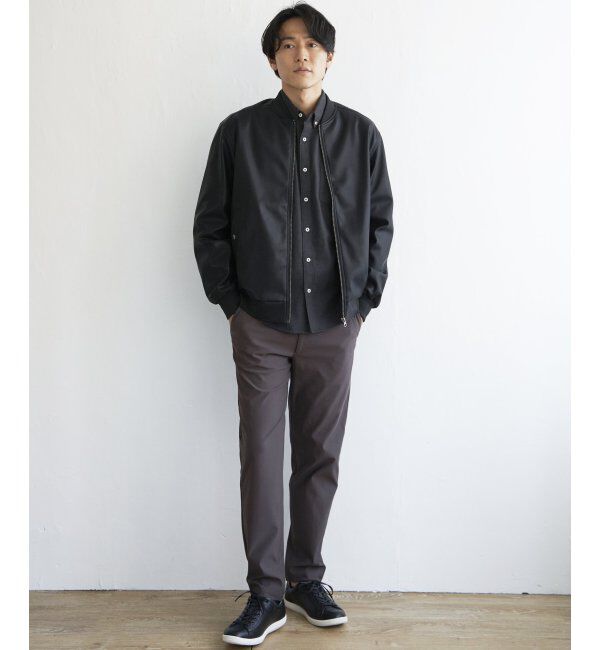 ikka「フェイクレザーブルゾン」|ブルゾン・スタジャン|