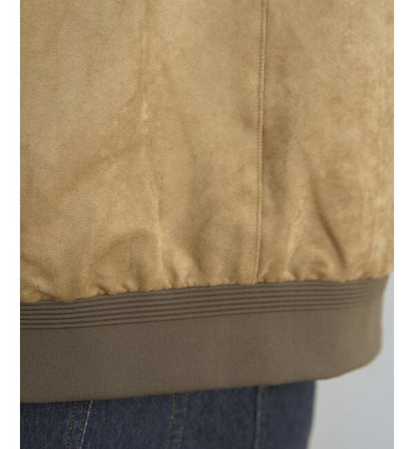 ikka「フェイクレザーブルゾン」|ブルゾン・スタジャン|