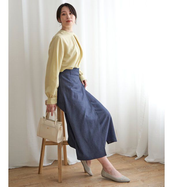 IKKA LOUNGE「ラップスカート」|スカート|