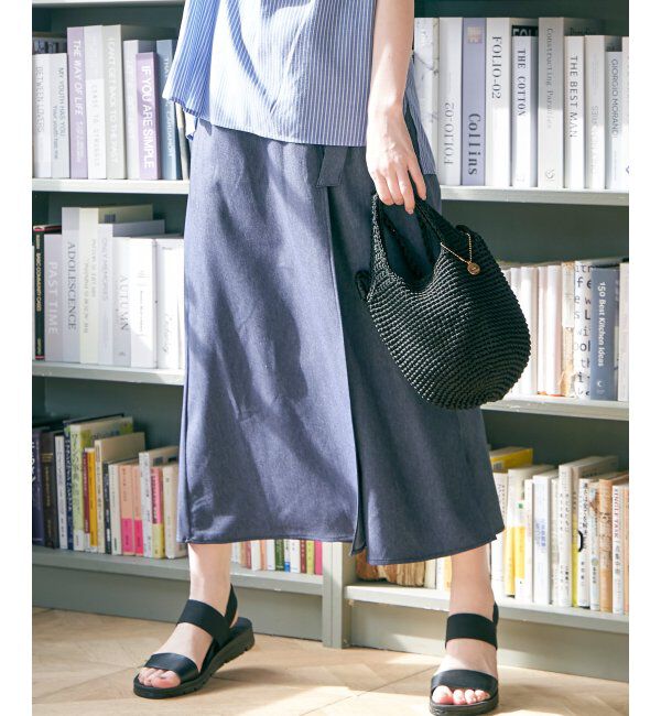 IKKA LOUNGE「ラップスカート」|スカート|