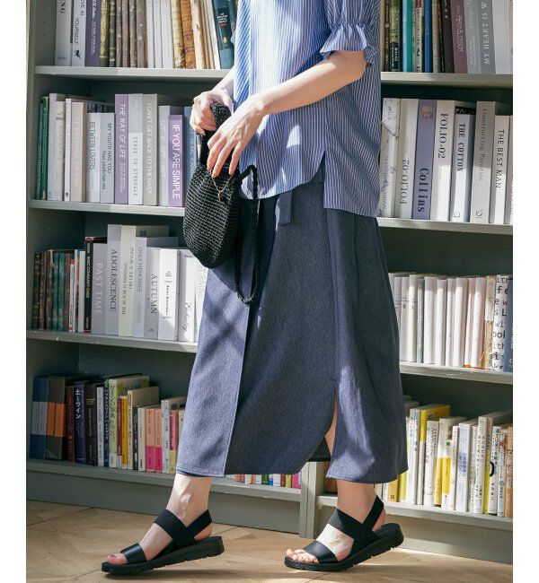 IKKA LOUNGE「ラップスカート」|スカート|