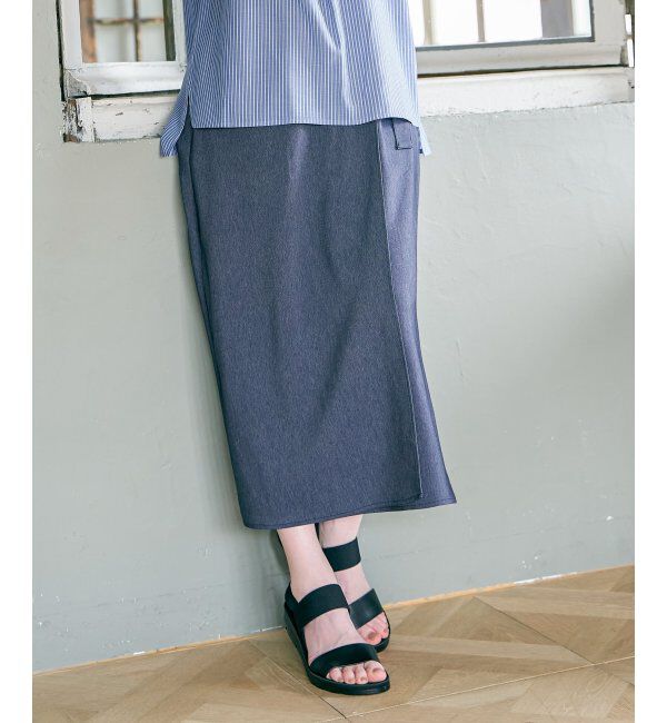 IKKA LOUNGE「ラップスカート」|スカート|