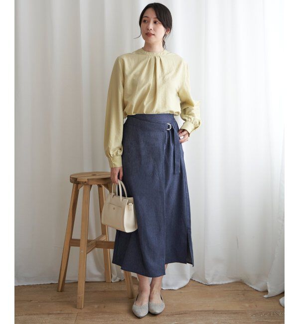 IKKA LOUNGE「ラップスカート」|スカート|