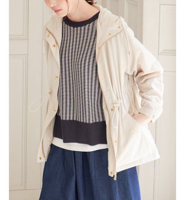 ikka「ハッスイマウンテンパーカ」|ブルゾン・スタジャン|