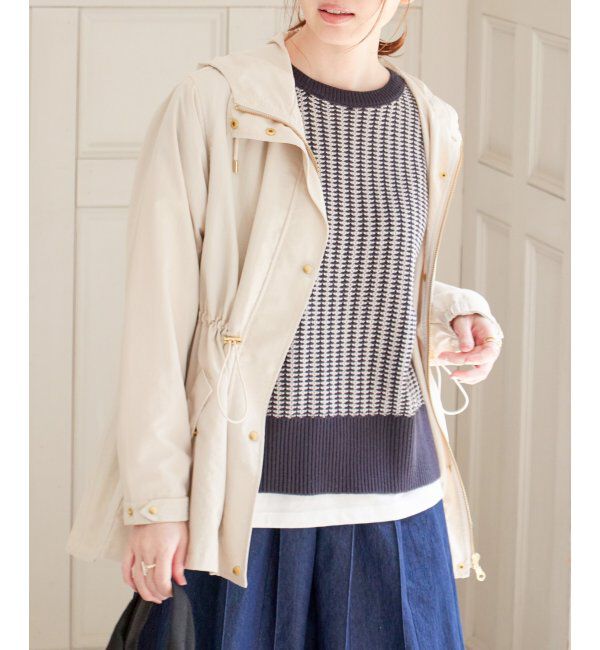 ikka「ハッスイマウンテンパーカ」|ブルゾン・スタジャン|