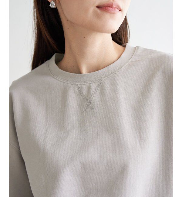 ikka「コットンUSAミニ裏毛半袖Tシャツ」|Tシャツ・カットソー|