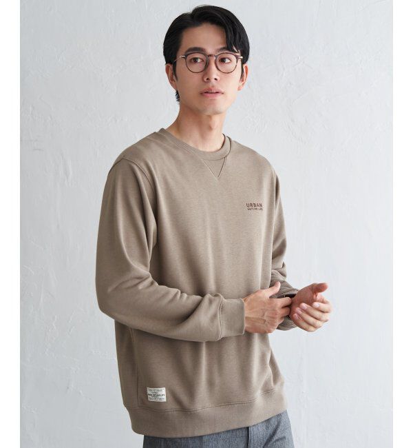 ikka「URBAN NATURE LIFE アーバンネイチャーライフ スウェットプルオーバー」|パーカー|