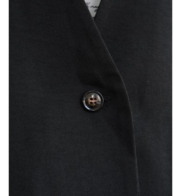 ikka「ドライタッチサイドスリットジレ」|ダウンベスト・ベスト|