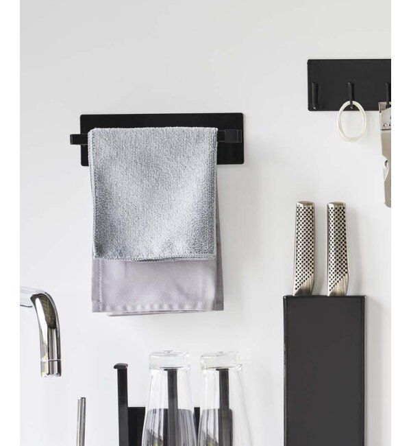 Lbc with Life「tower マグネット布巾ハンガースリム」|食器・キッチングッズ|