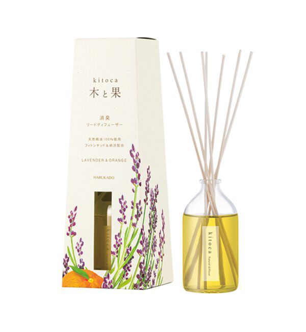 Lbc with Life「木と果 リードディフューザー」|アロマ・ルームフレグランス|パープル