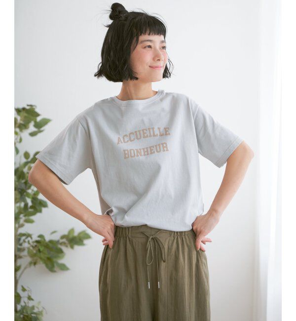 Lbc with Life「プリントロゴTシャツ」|Tシャツ・カットソー|