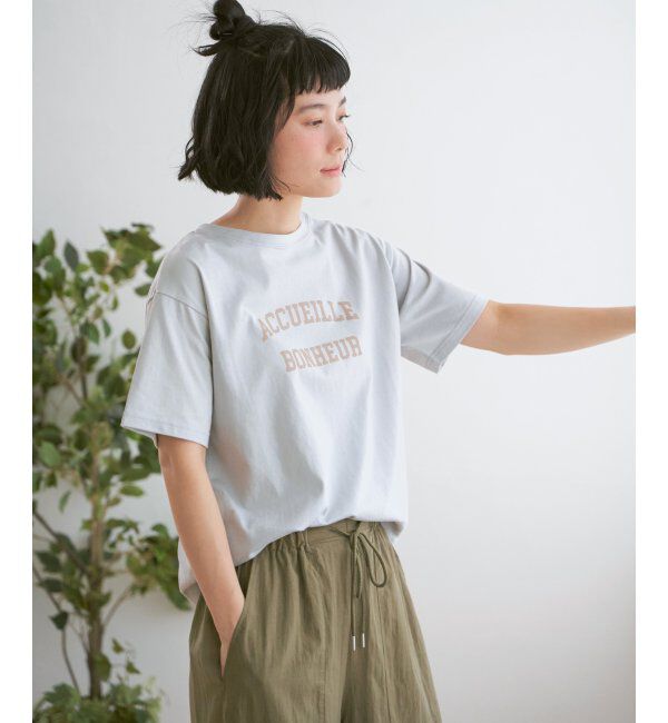 Lbc with Life「プリントロゴTシャツ」|Tシャツ・カットソー|