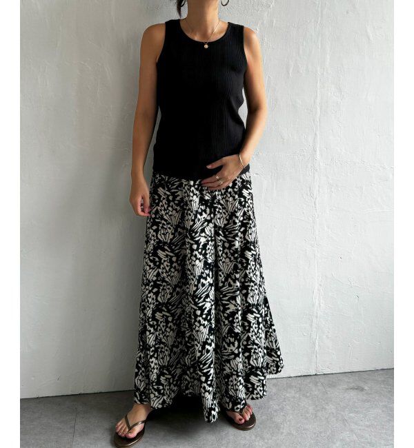 Lbc with Life「プリントマーメイドスカート」|スカート|