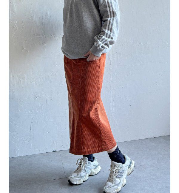 Lbc with Life「コーデュロイIラインスカート」|スカート|