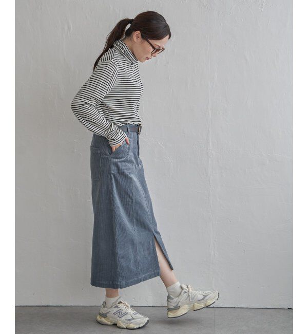 Lbc with Life「コーデュロイIラインスカート」|スカート|